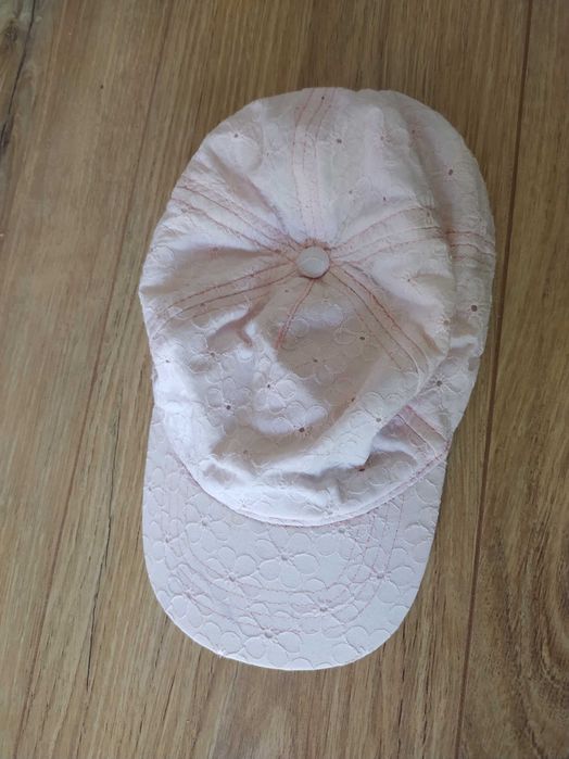 Czapka letnia dziewczęca z daszkiem 86 / 98