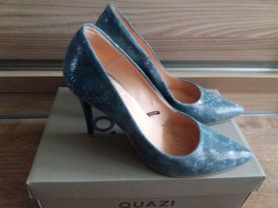 Buty szpilki Quazi skóra naturalna 39