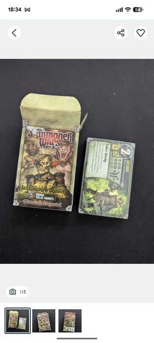 Summoner Wars: Jaskiniowe Gobliny - Druga Talia Frakcji - nowa folia