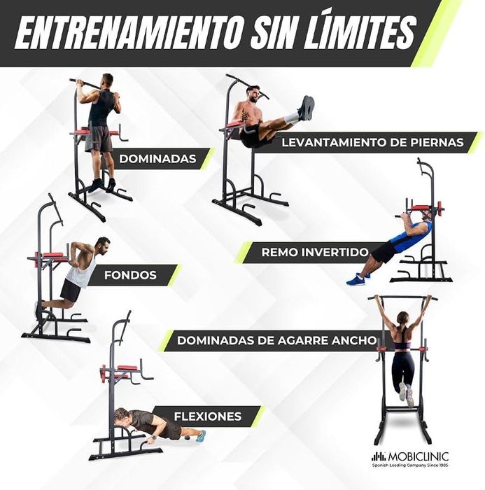 Cadeira Romana / Torre de musculação multifuncional