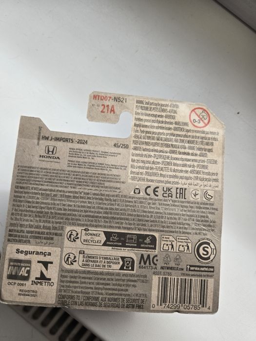 Auto Hot wheels honda civic si