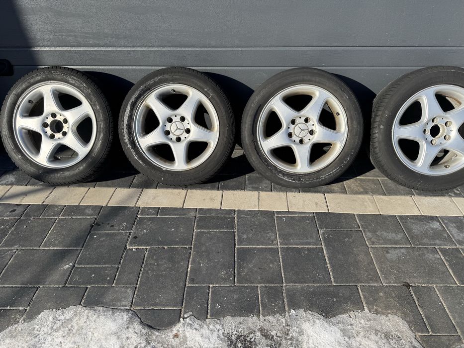 Продам титанові диски до мерседес w210:w211;w203;w124:R16 з резиною