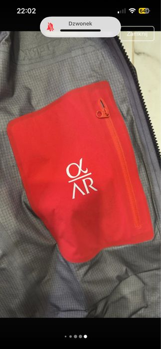Arcteryx Goretex Alpha AR Kurtka