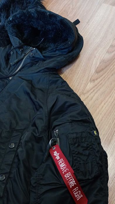 Alpha industries n3-b парка куртка зимова