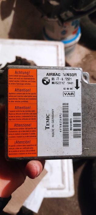 блок управления подушками безопасности. BMW Е46