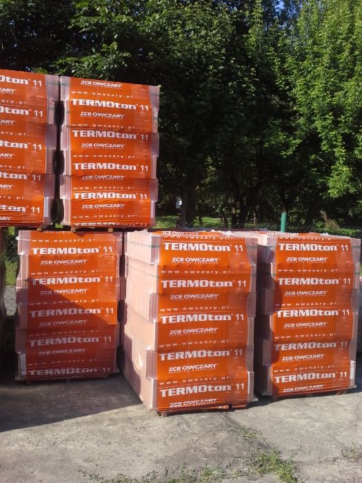 MEGA PROMOCJA  Pustak ceramiczny TERMOTON 11,5 P+W DŁUGOŚĆ 50 CM !