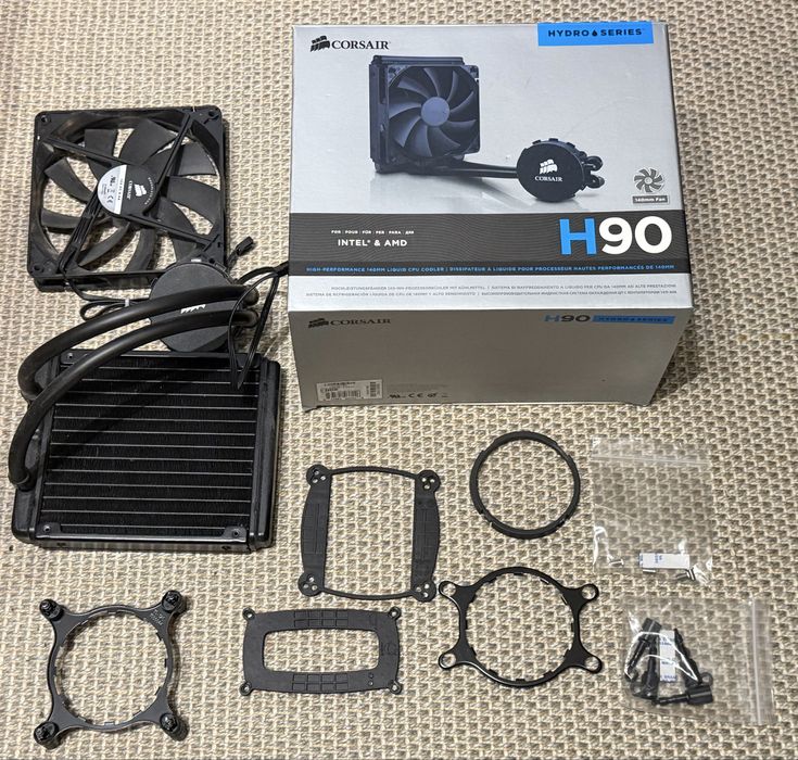 Chłodzenie wodne Corsair H90