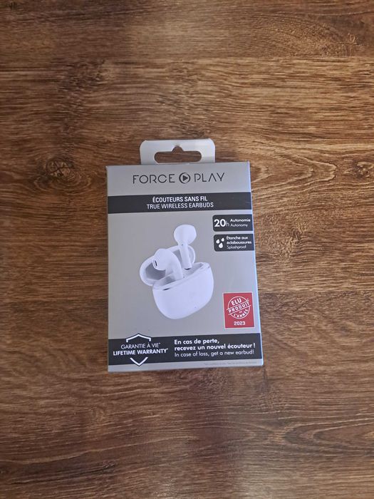 Sprzedam nowe słuchawki douszne FORCE PLAY z gwarancją