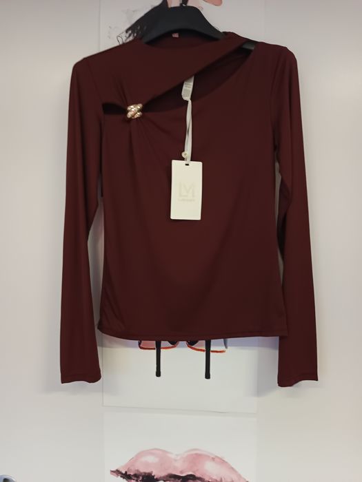 Bluzka damska Lamiar hit viral style new hot Basic must have retro v