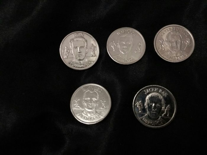 Monety pilkarzy polskich