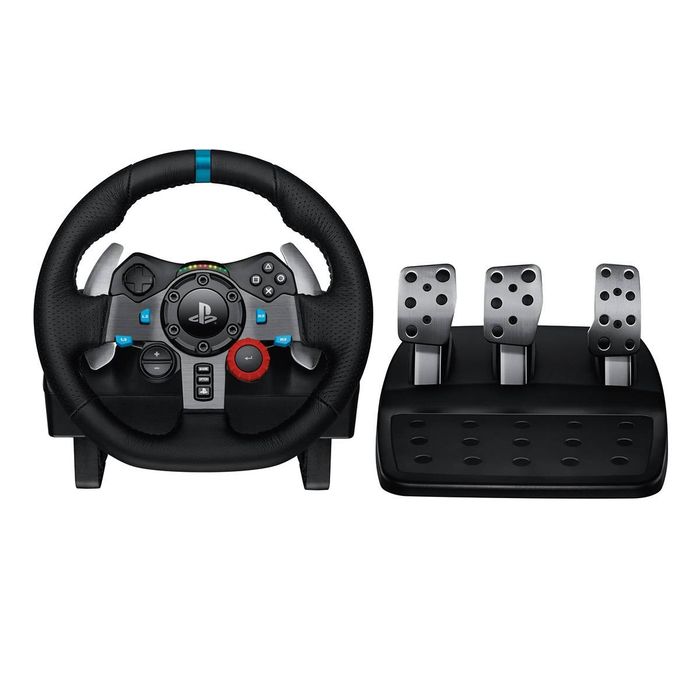 Assento de corrida Corsa Driving + Volante e pedais Logitech G29