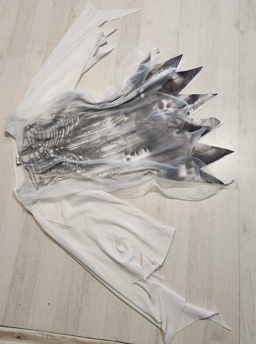 strój ducha duch straszydło halloween 2584