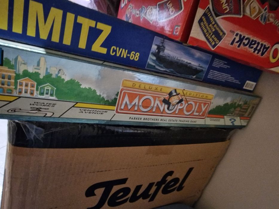 Jogo Tabuleiro Monopoly Deluxe Edition Antigo