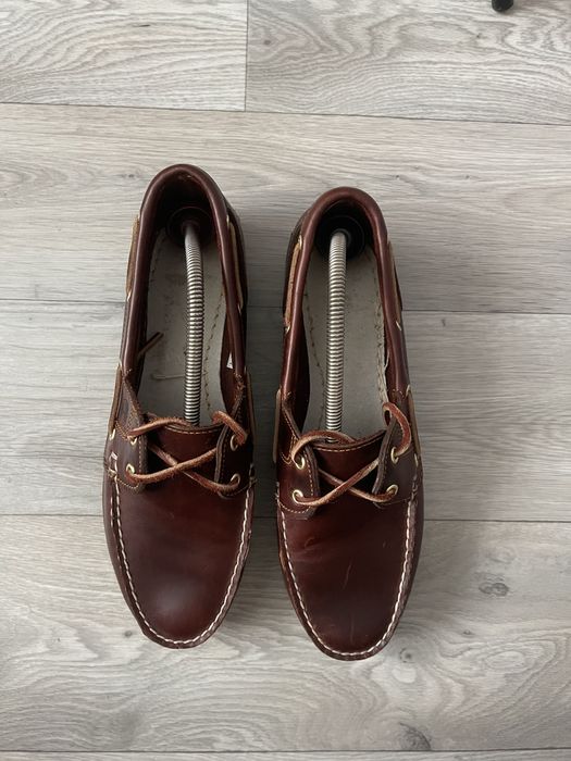 Шкіряні топсайдери Timberland