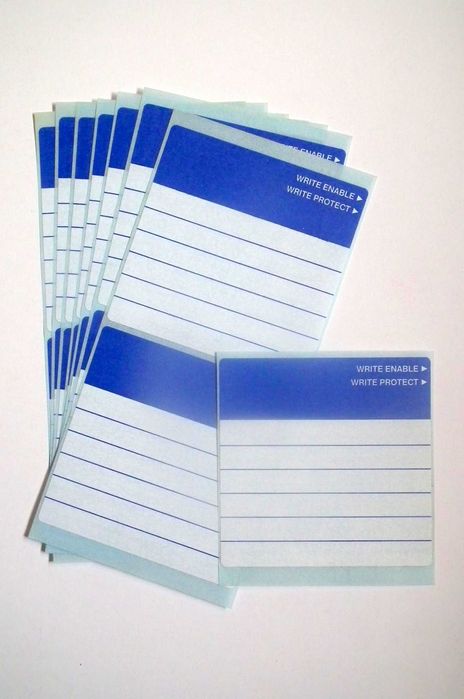 Etiquetas p/ diskettes 3,5 polegadas, p/ retrocomputing. Envio grátis431627841695262721