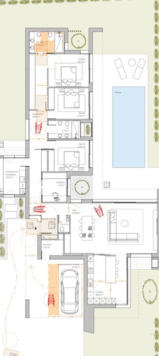 Moradia Térrea T3  Piscina