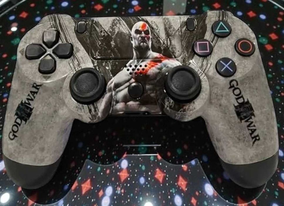 Контролер PS4 God of War DualShock 4 бездротовий Bluetooth вібрація