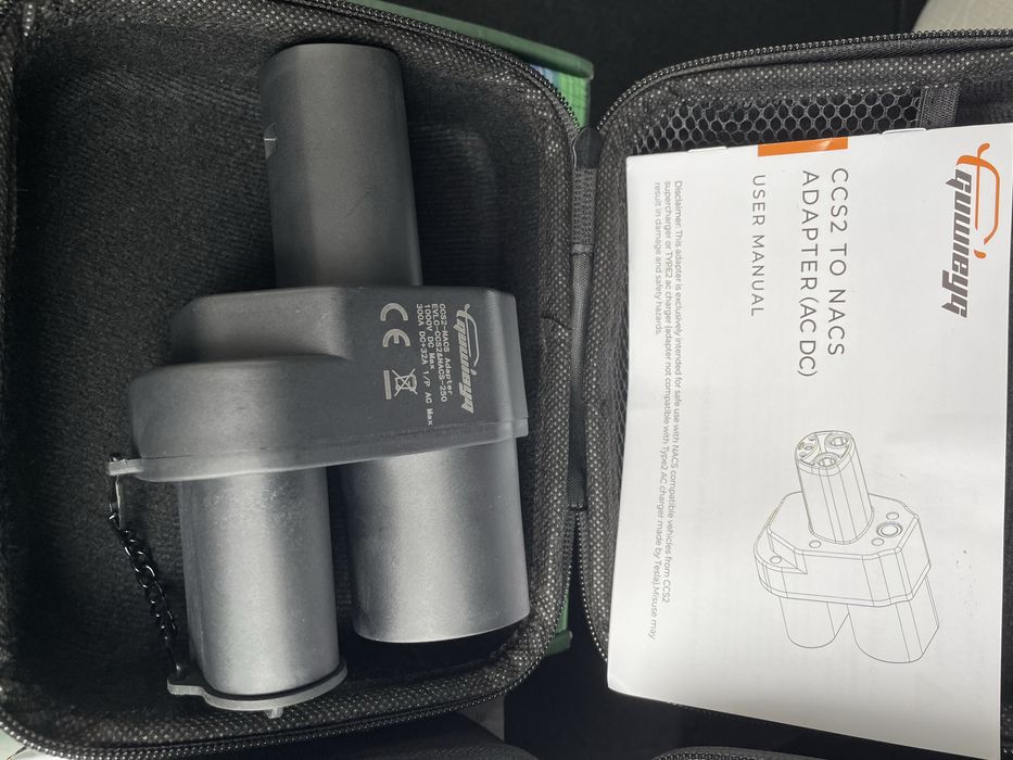 Адаптер GUWIEYG Feyree Beret Combo 2 CCS2 AC+DC Tipe2 300A - TESLA