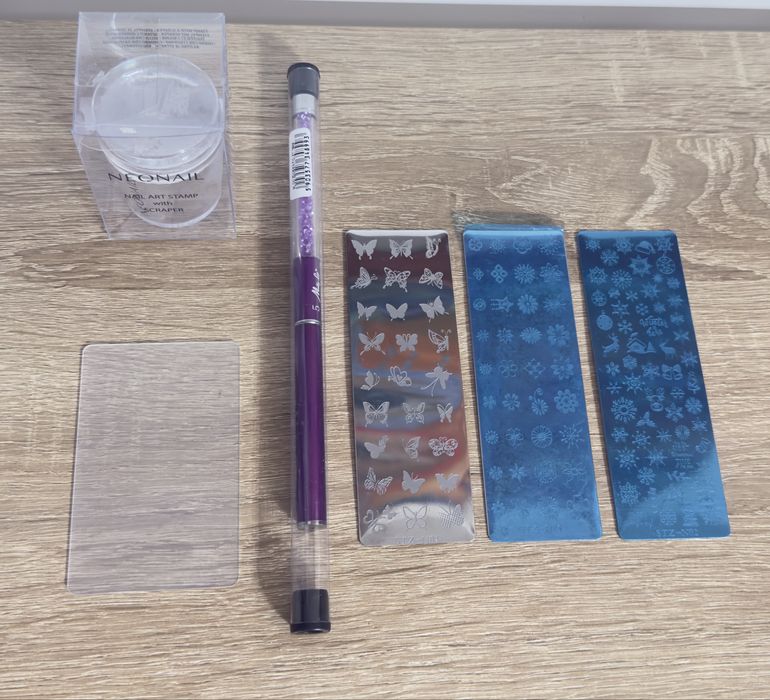 Szablony wzorniki do stempli do pazokci pędzel5 wzorki stempel NeoNail