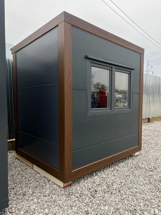 Pawilon 2,5x2 z Płyty 120mm Stróżówka Portiernia Kiosk Biuro Producent