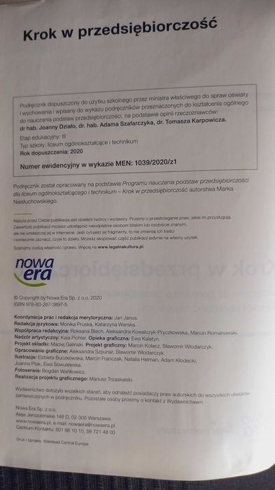 Krok w przedsiębiorczość