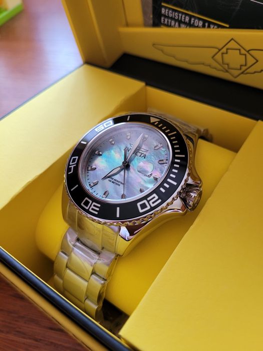 Zegarek Invicta 23067 masa perłowa MOP Nowy