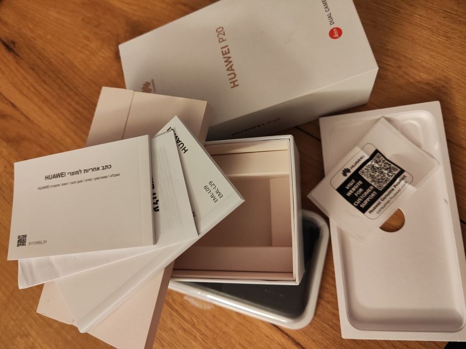 huawei P20 + pokrowiec pudełko