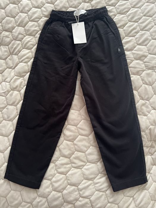 Чорні штани чіноси 128 152 см зара
