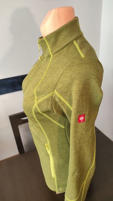 bluza Engelbert Strauss Functional Sweat Jacket Melange dzianinowa
