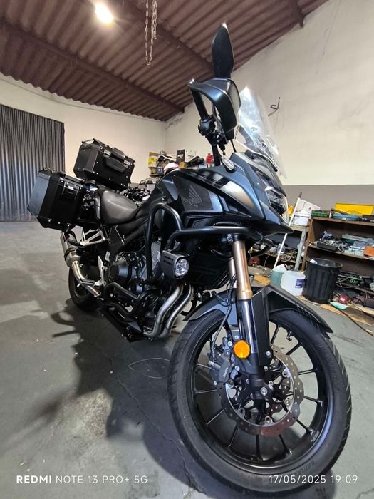 Honda CB 500 XA, Reprogramada.