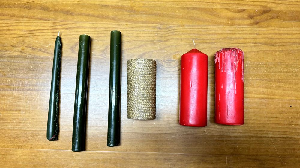 Conjunto de 6 Velas