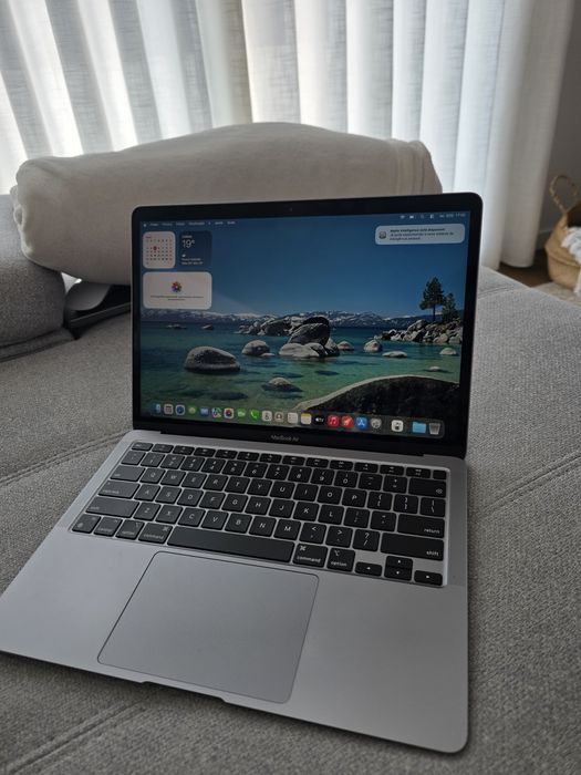 MacBook Air M1 512GB c/NOVO. 2 ciclos bateria. Fatura e garantia. Troca/retoma.