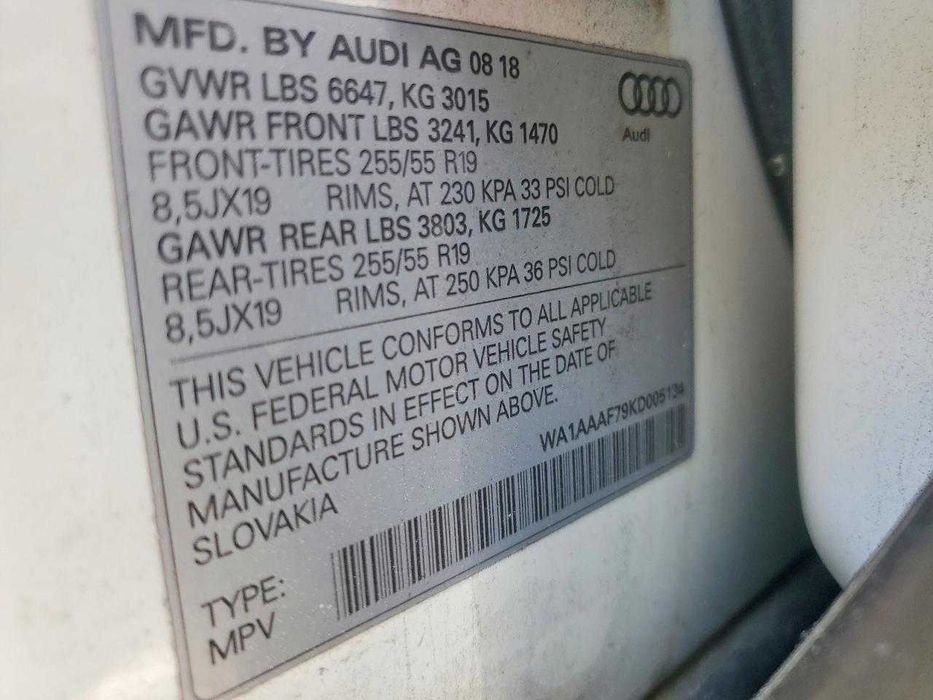 Audi Q7 2019 Premium