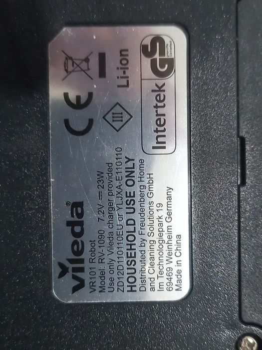 Robot Aspirador Vileda VR-101 – Funcional