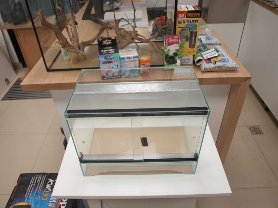 Terrarium szkło 40x25x30
