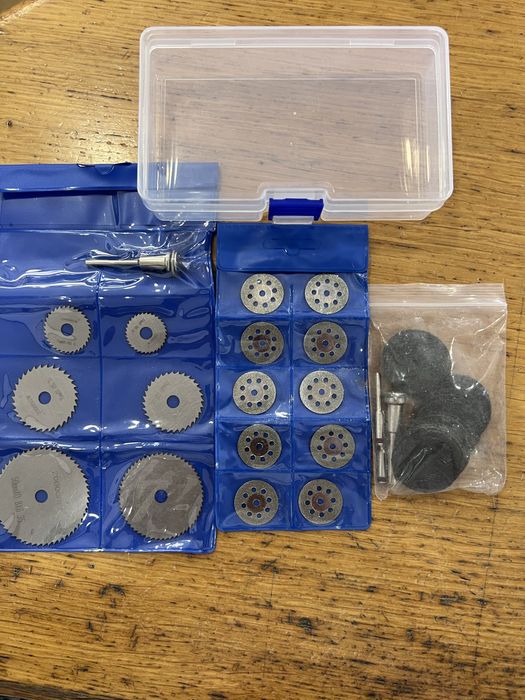 Conjunto lâminas mini serra circular - NOVO