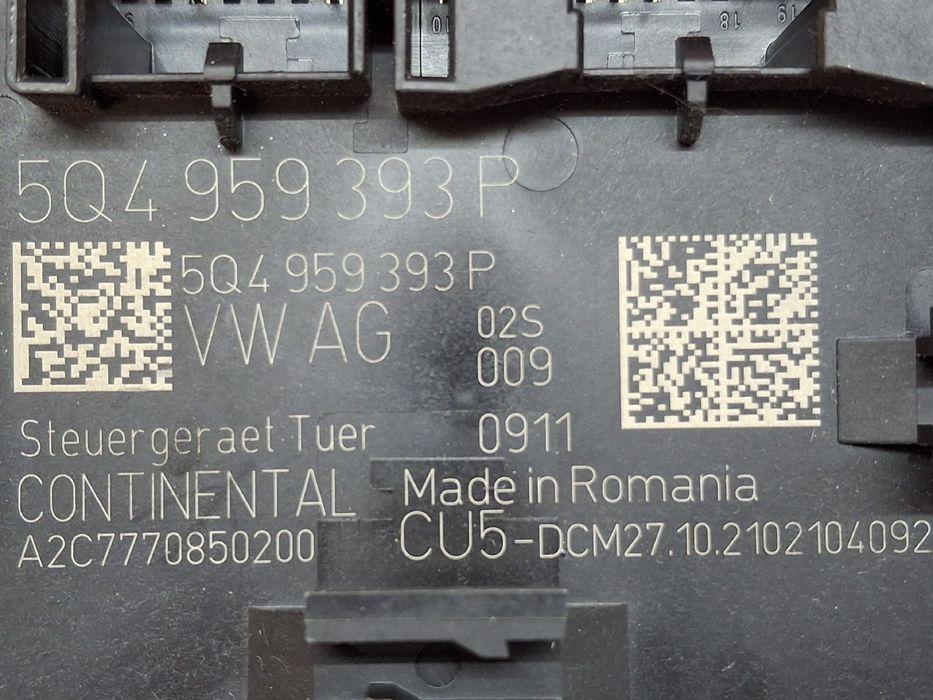 Módulo confort VOLKSWAGEN Crafter (SY_)