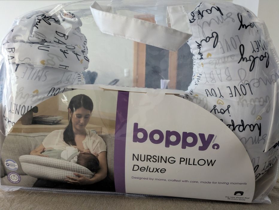 Almofada de amamentação Boppy Deluxe Nova