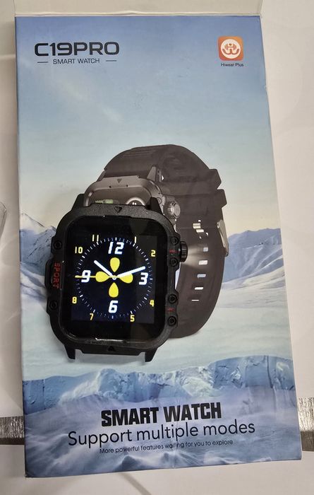 Smartwatch C19PRO Hiwear Plus Preto