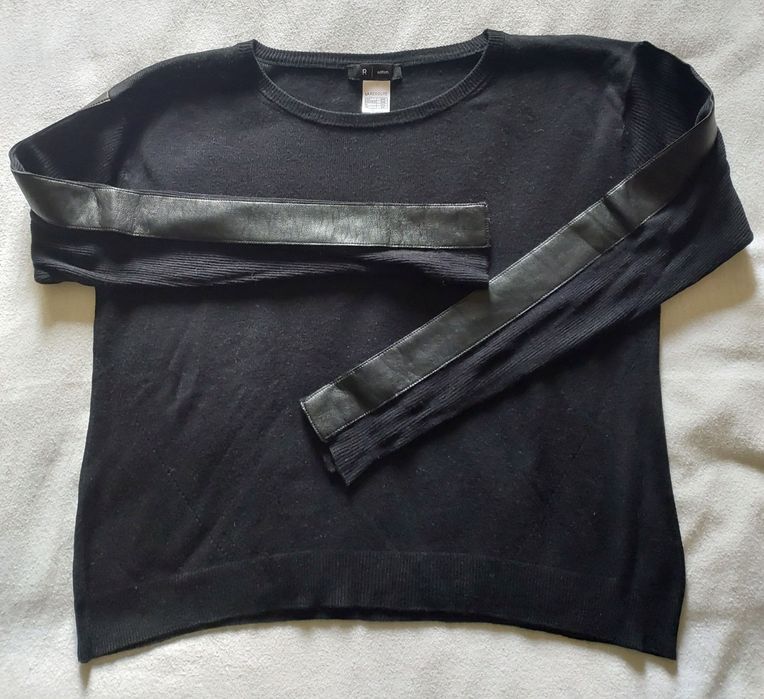 Camisola Preta Pormenor Polipele, TM