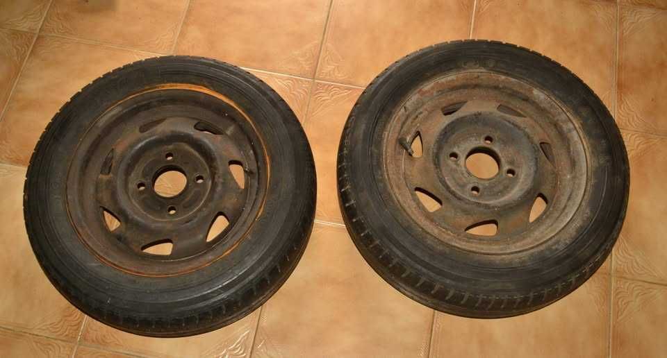 2 X Jantes e Pneus 13" Ford Fiesta