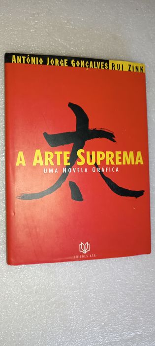 Livro banda desenhada A Arte Suprema