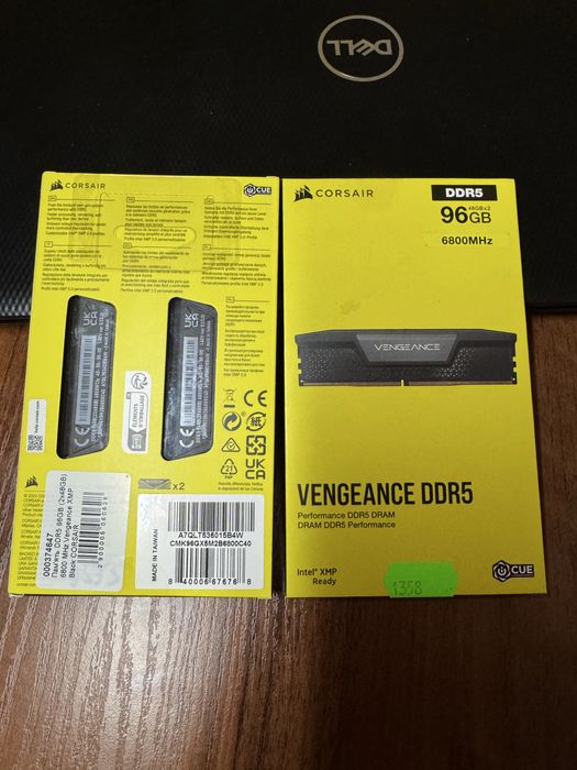 Оперативна памʼять Corsair DDR5 96 Gb (2*48gb)