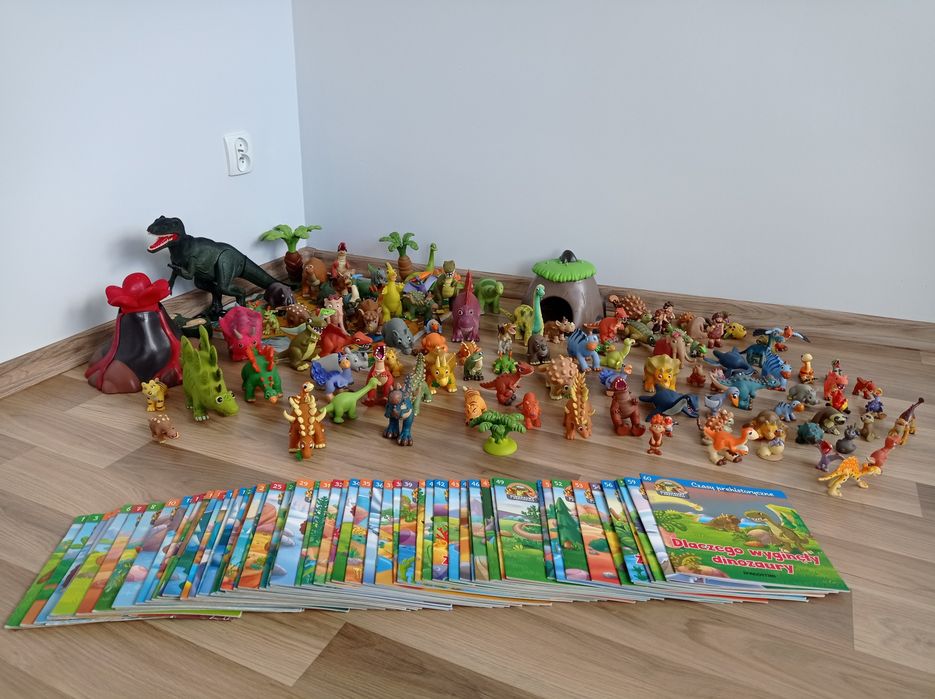 Dinozaury - kolekcja DeAgostini Mega Zestaw - ponad 100 szt.