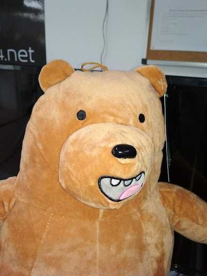 Peluche Nós os Ursos Pardo 40cm