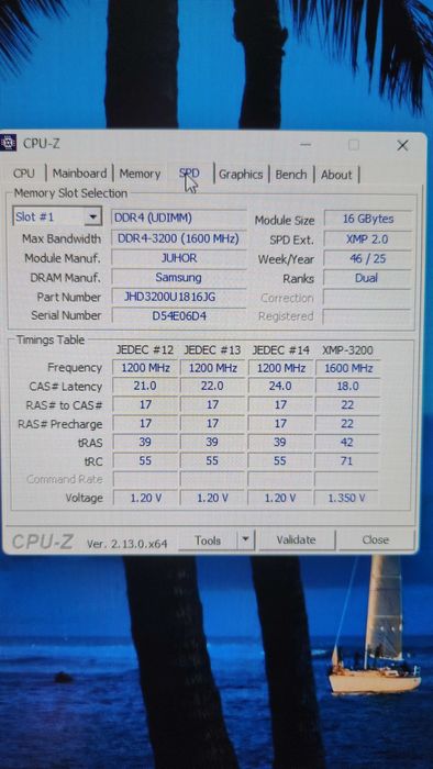 Оперативная память Juhor DDR4 3200 32Gb (2x16Gb)