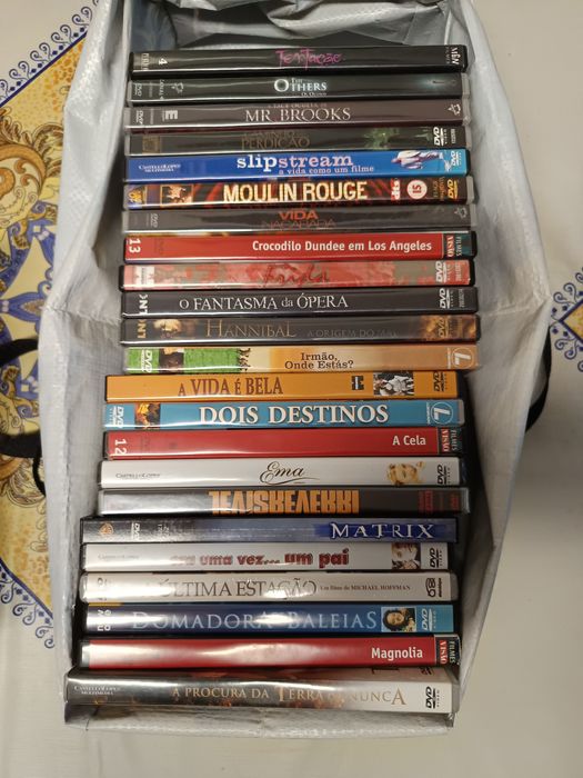 DVDs vários filmes novos