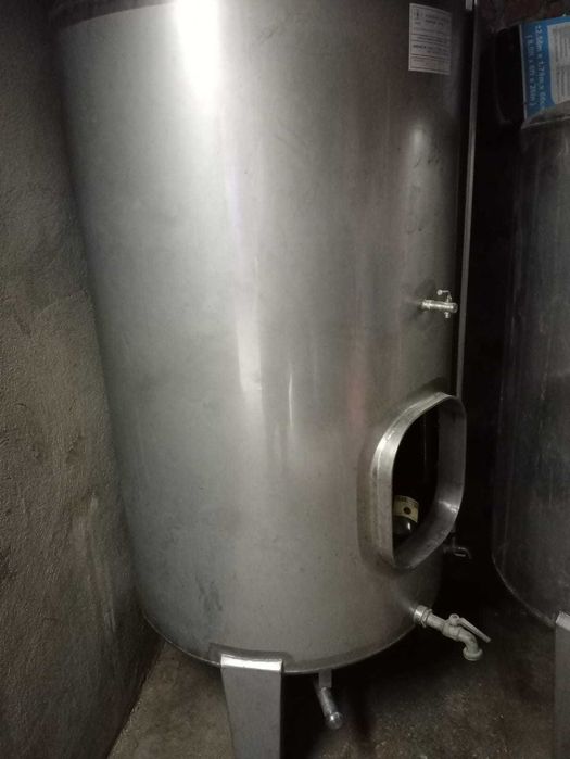 Cubas de armazenamento em inox