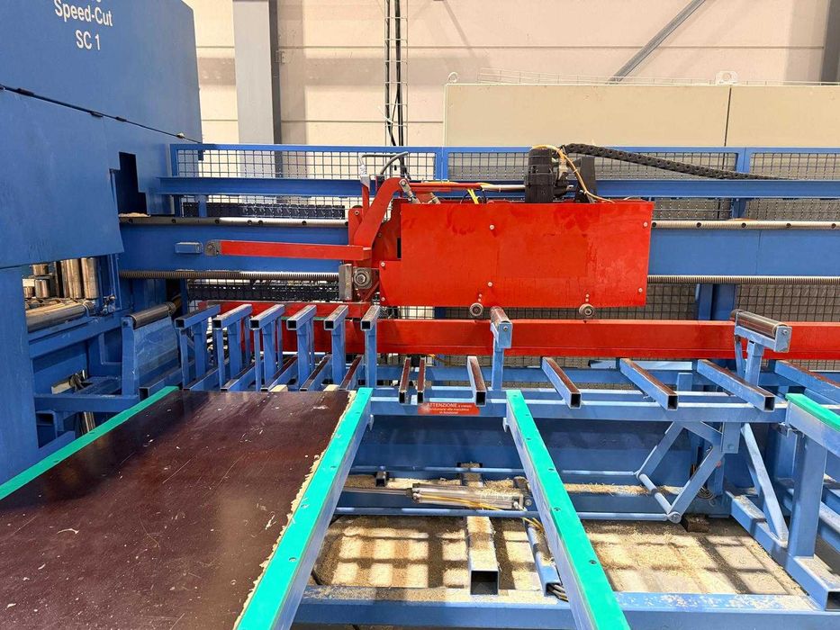 Hundegger Speed-Cut SC1 – Máquina CNC para corte de madeira