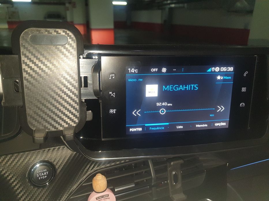 Suporte telemovel peugeot